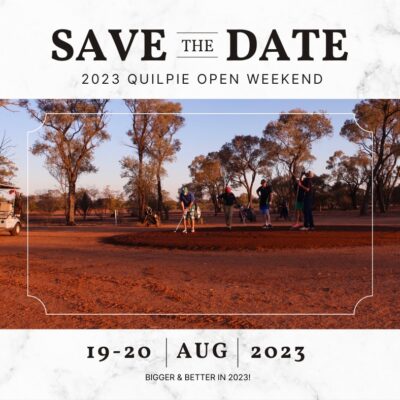 2023 Mascot Quilpie Golf Open